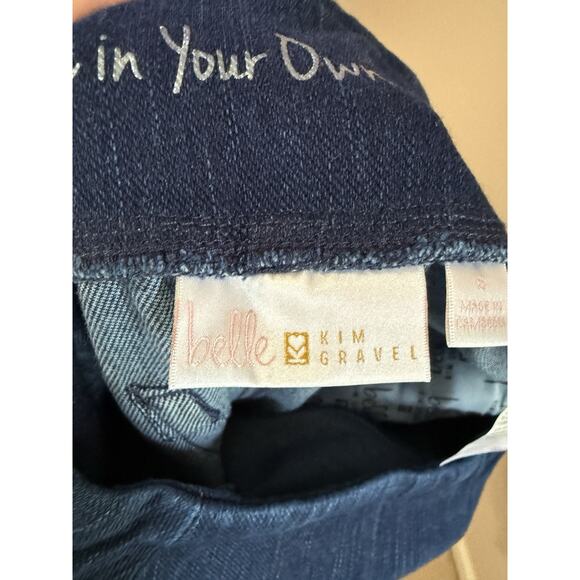 Kim Gravel Belle Women’s Shorts Denim Dark Indigo Size 6 Stretch Comfy - Picture 7 of 7